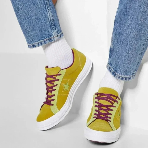 New Converse One Star Green Apple 9 - Picture 2 of 7